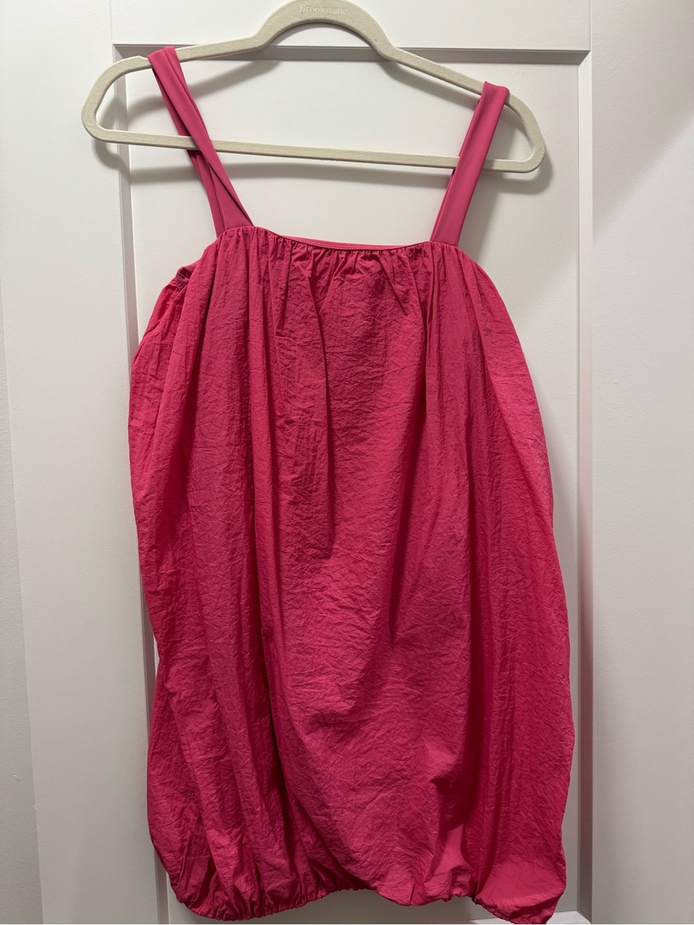 Daily Drills Nylon Pink Bubble Dress
